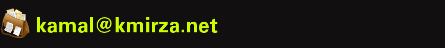 Contact - Email Kamal@kmirza.net - Tel +962 777 233 468
